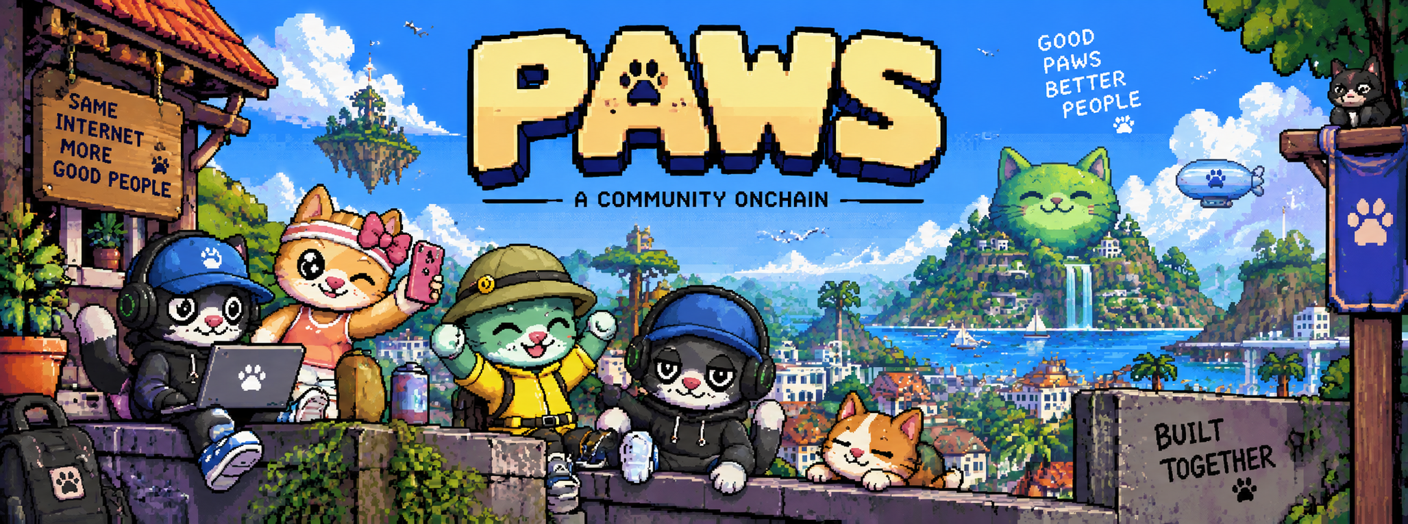 PAWS — a community onchain